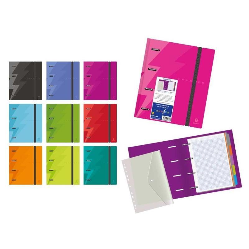 CARPEBLOCK A4 FOAM-PP THUNDER 4A 35D 5 SEP+RECAMBIO+SOBRE