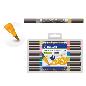 ROTULADORES GLITTER DOBLE PUNTA Y COLOR PINCEL 6 U