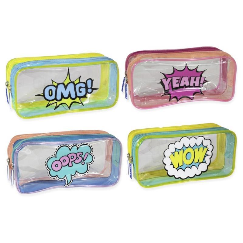 PORTATODO PVC DOBLE CREMALLERA COMIC
