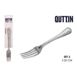 SET 3 TENEDORES MESA 2 MM ANTARTICA