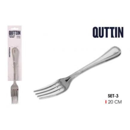 SET 3 TENEDORES MESA 2 MM ANTARTICA