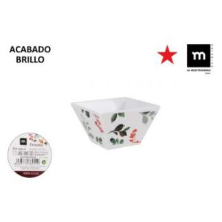 BOL MELAMINA PETUNIA 10X6 CM BRILLO MD