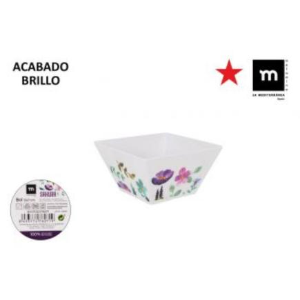 BOL MELAMINA SAKURA 13X7 CM BRILLO MD