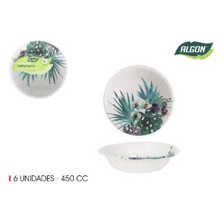 SET-6 BOL CARTON TROPIC 450CC ALGON