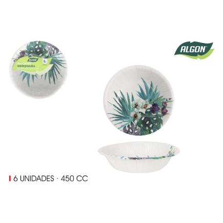 SET-6 BOL CARTON TROPIC 450CC ALGON
