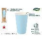 SET 7 VASO CARTON AZUL BABY 450 CC ALGON
