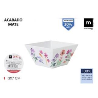 BOL MELAMINA MATE GARDEN 13X7 CM LA MEDIT