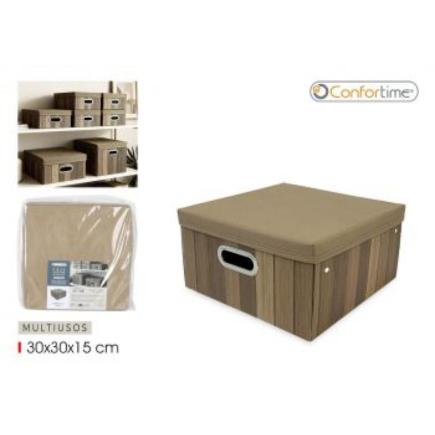 CAJA MULTIU CARTON T/TNT 30X30X15 CM CONFORTIME
