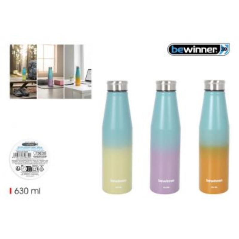 BOTELLA SPORT AGUA ALUM BICOLOR 630 BEWINNER