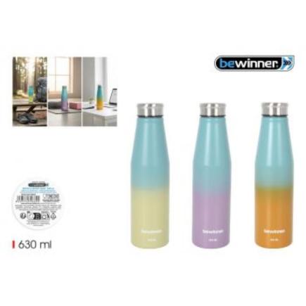 BOTELLA SPORT AGUA ALUM BICOLOR 630 BEWINNER