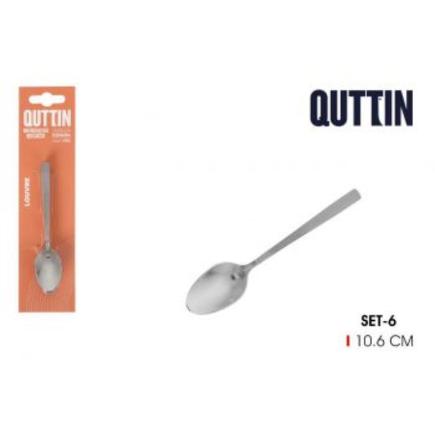SET 6 CUCHARAS CAFE 1.5 MM LOUVRE