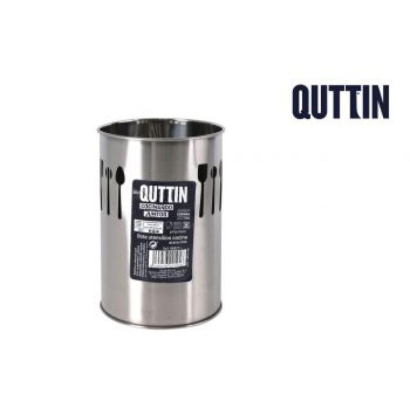 BOTE UTENSILIOS INOX 10X15 CM QUTTIN