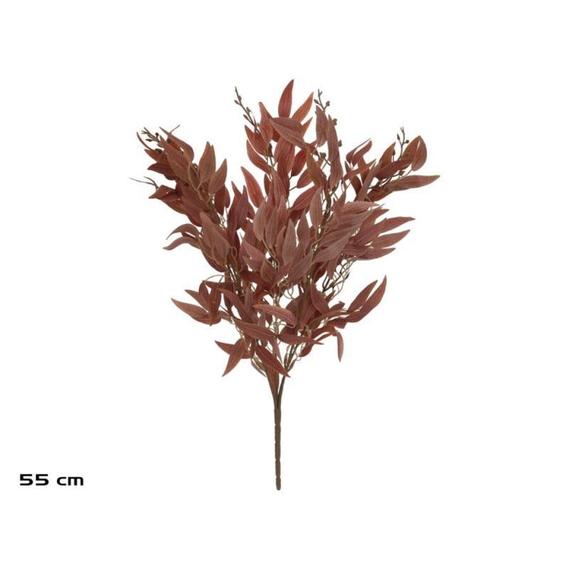 RAMO HOJAS RUSCUS X5-55 CM MARRON