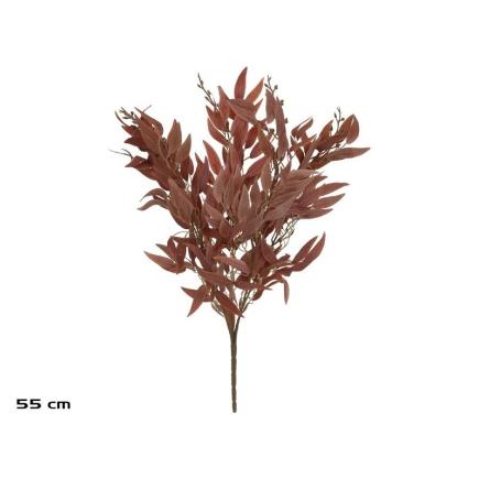 RAMO HOJAS RUSCUS X5-55 CM MARRON