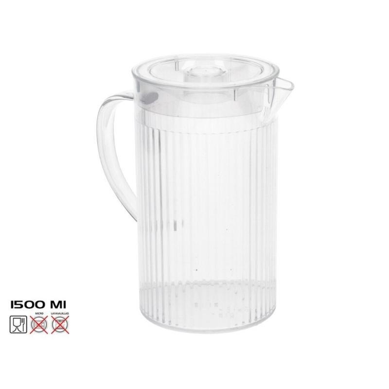 JARRA C/TAPA MINT PLS 1500 ML