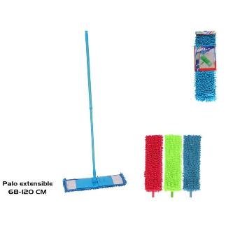 MOPA 50 CM CHENILLA C/PALO 68-120CM 3 ST