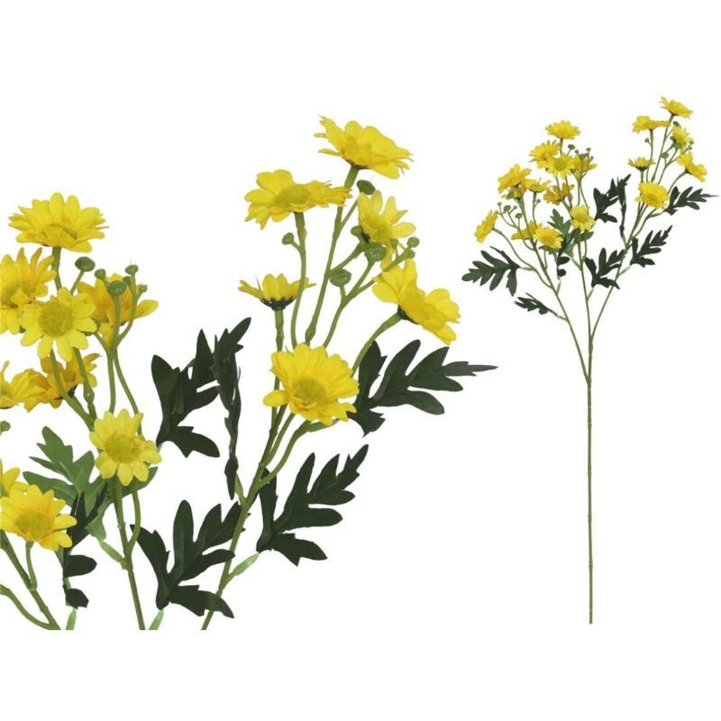 VARA MINI MARGARITAS X3-62 CM AMARILLO
