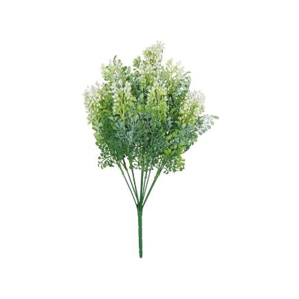RAMO RELLENO TILO X10-45 CM BLANCO