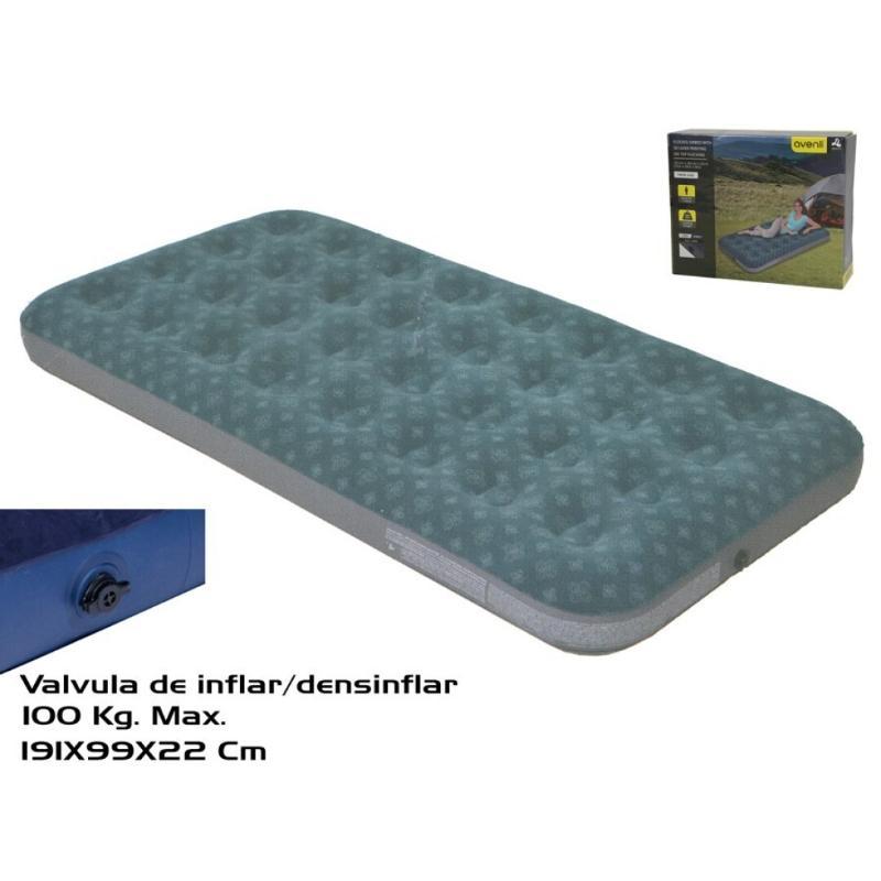 COLCHON FLOCADO LASER 191X99X22 CM