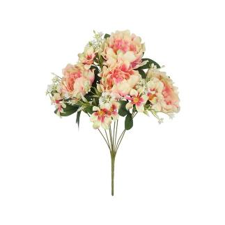 RAMO PEONIA-LILIES X8-45 CM TE