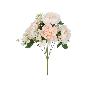 RAMO PEONIA-LILIES X8-45 CM CREMA