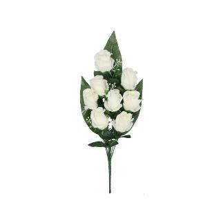 CONJUNTO CAPULLOS HIGH X8-52 CM BLANCO