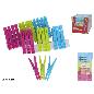 PINZA PLASTICO SURT X24 - 9X1.1X2.7 CM