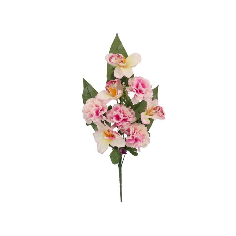 CONJUNTO PEONIA-ORQUIDEA-50 CM ROSA