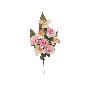 CONJUNTO PEONIA-ORQUIDEA-50 CM ROSA