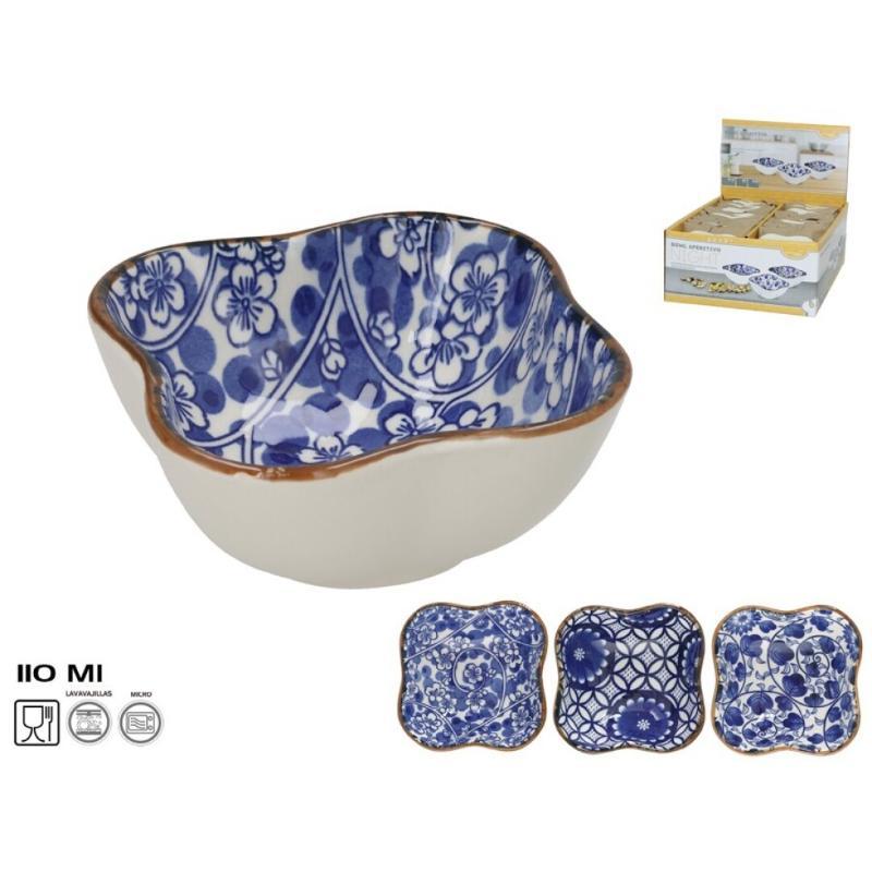 BOWL APERITIVO NIGHT 8X4.5CM 110 ML 3 SURT
