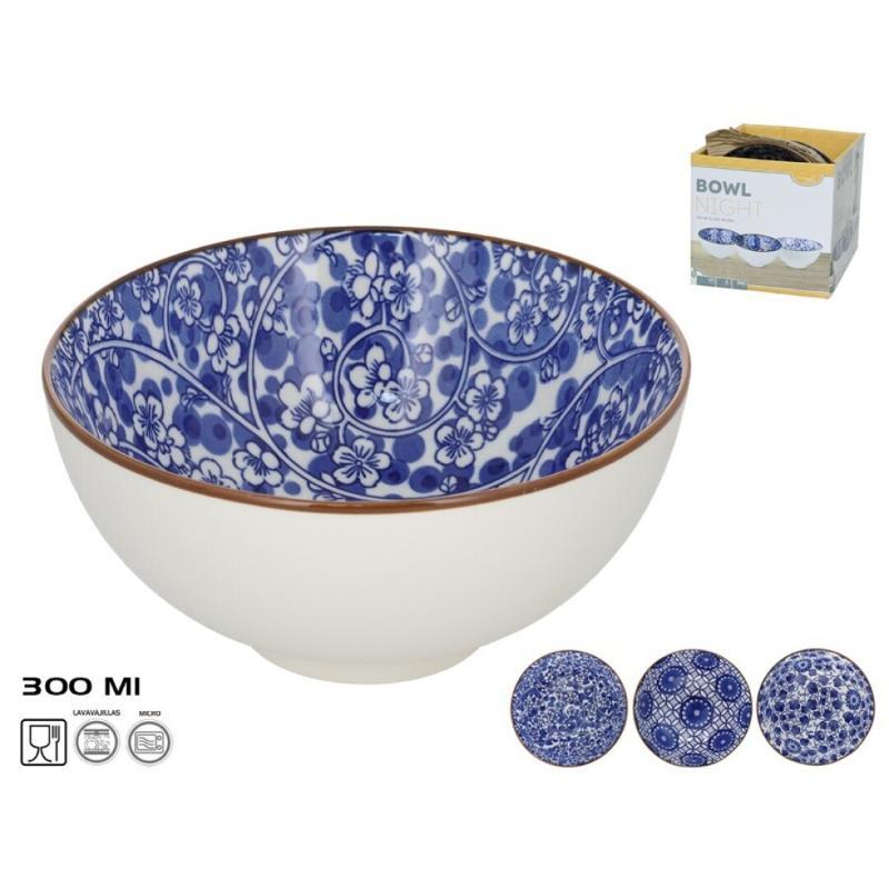 BOWL NIGHT 15 CM 300 ML 3 SURT
