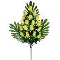 CONJUNTO CAPULLOS SATIN X 18-61 CM AMARILLO