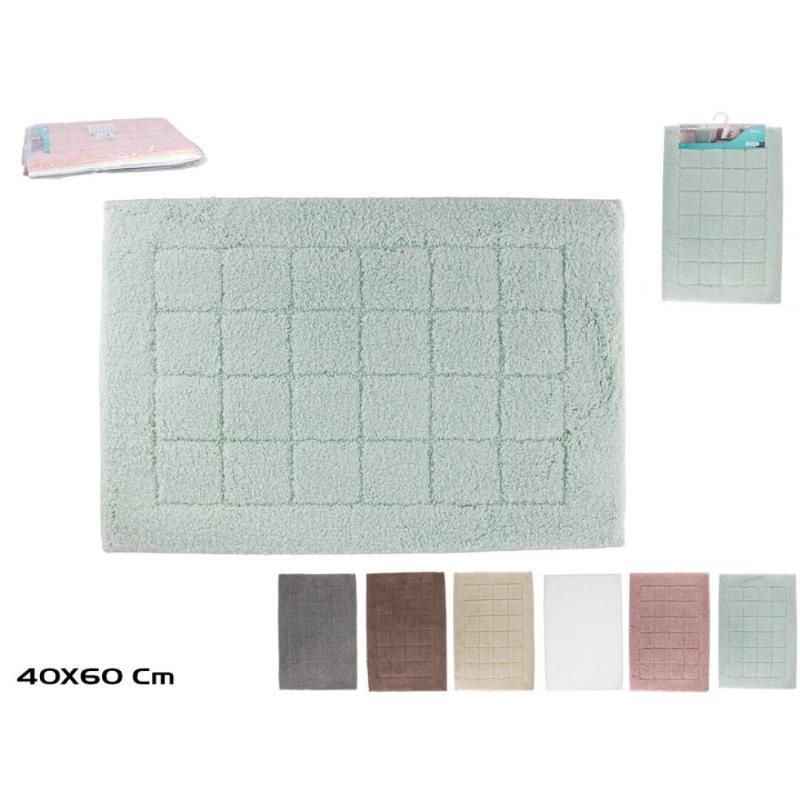 ALFOMBRA BAÑO DOÑA 40X60 CM 6 SURT
