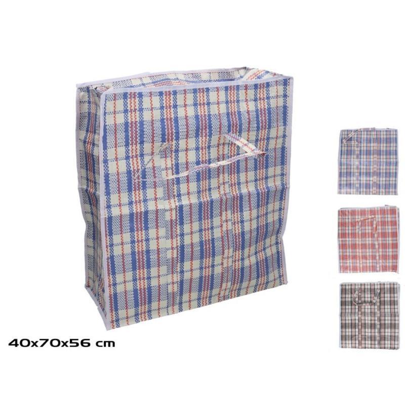 BOLSA C/ASAS ZAFRA 70X56X40 CM 3 SURT