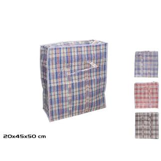 BOLSA C/ASAS ZAFRA 45X50X20 CM 3 SURT