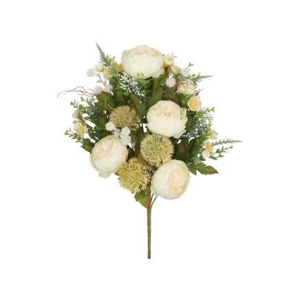 CONJUNTO ROSAS-CALLIUM X18-51 CM CREMA