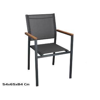 SILLA JARDIN LOKY 54X65X84 CM