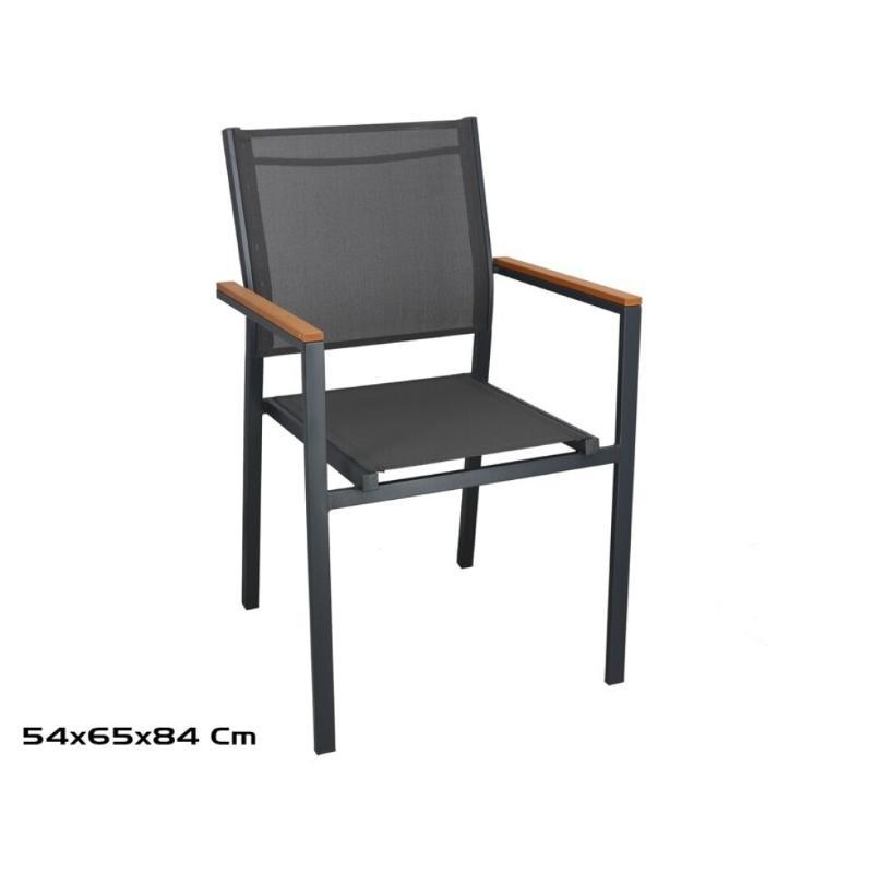 SILLA JARDIN LOKY 54X65X84 CM