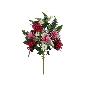 CONJUNTO CRISANTEMOS MIX X12-58 CM FUCSIA