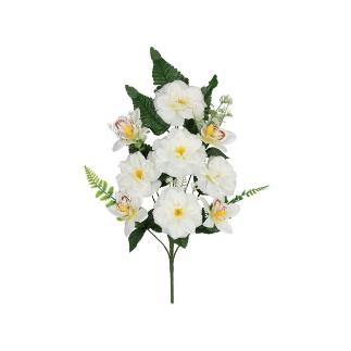 CONJUNTO CAMELIA ORQUIDEAS X9-53 CM BLANCO