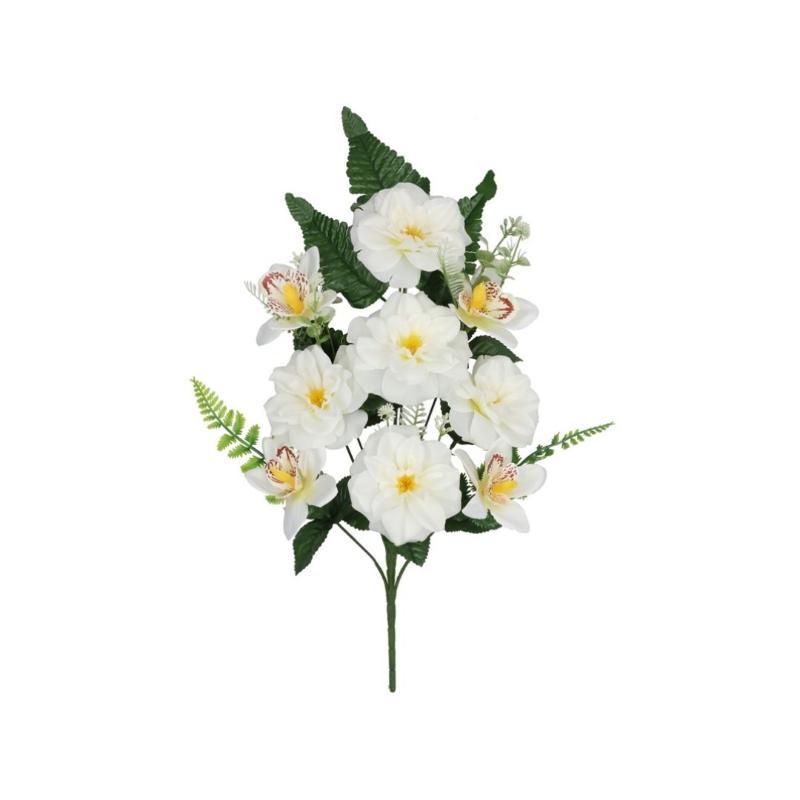 CONJUNTO CAMELIA ORQUIDEAS X9-53 CM BLANCO
