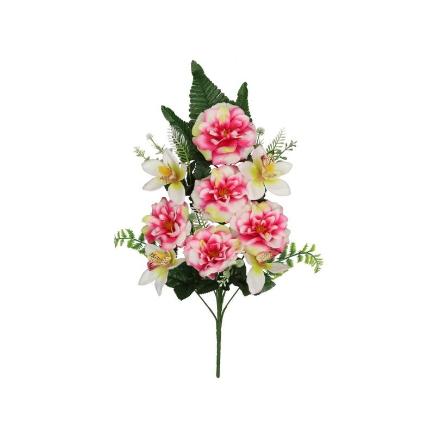 CONJUNTO CAMELIA ORQUIDEAS X9-53 CM FUCSIA