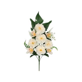 CONJUNTO CAMELIA ORQUIDEAS X9-53 CM CREMA