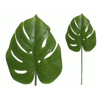 VARA HOJA MONSTERA 55 CM