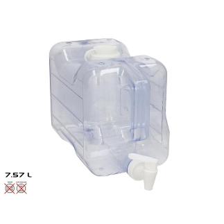 BOTELLA CON GRIFO 7.5 L 35X16.5X21.5 CM