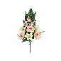 CONJUNTO ROSAS-AZUCENA X9-53 CM CREMA