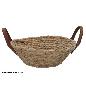 CESTA REDONDA C/ASAS 25X25X9/15 CM LEIRE