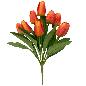 RAMO TULIPANES X 9-44 CM NARANJA