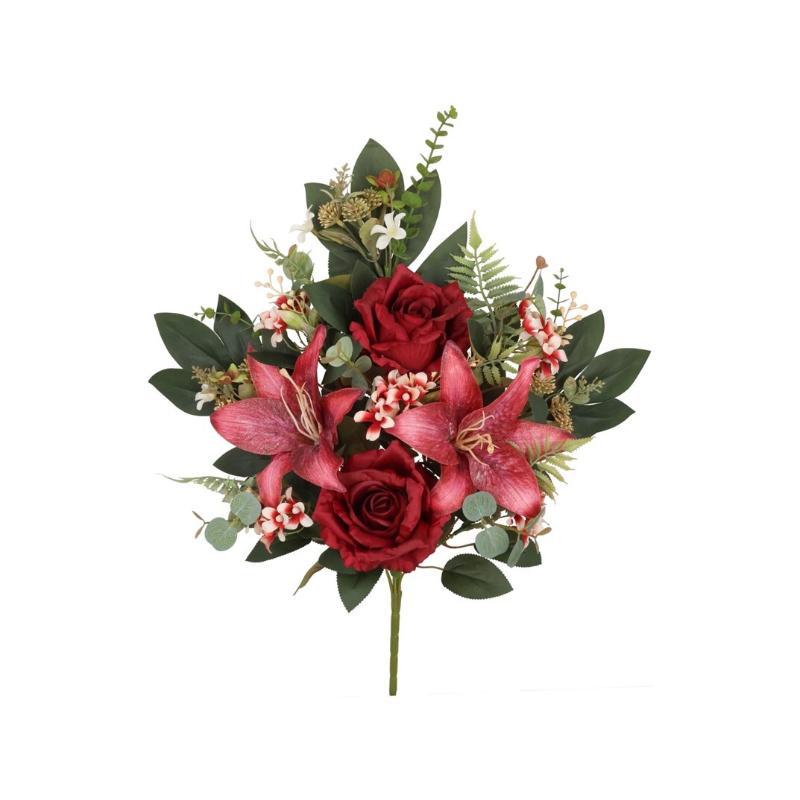 CONJUNTO ROS-LILIUM GLITTER X12-60 CM RJ