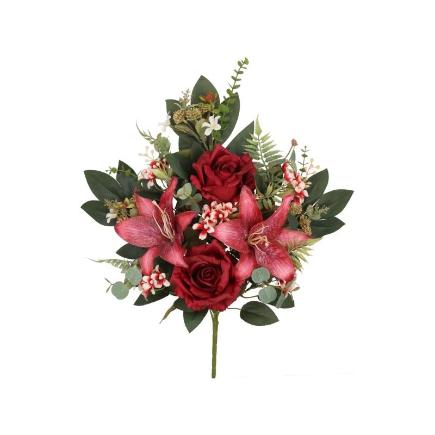 CONJUNTO ROS-LILIUM GLITTER X12-60 CM RJ